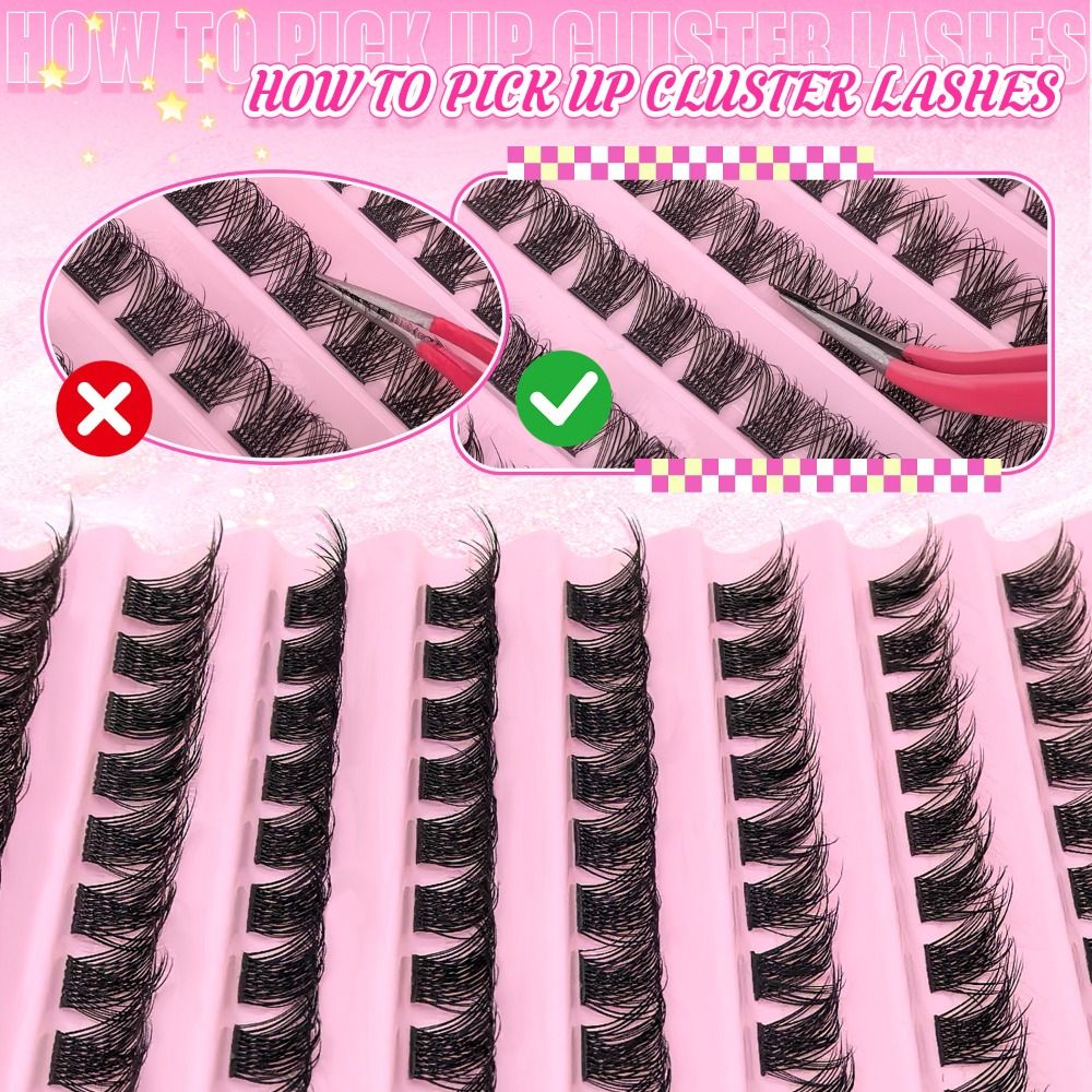 Natural Look False Eyelashes W - Eyelash Extensions ulasan dan harga