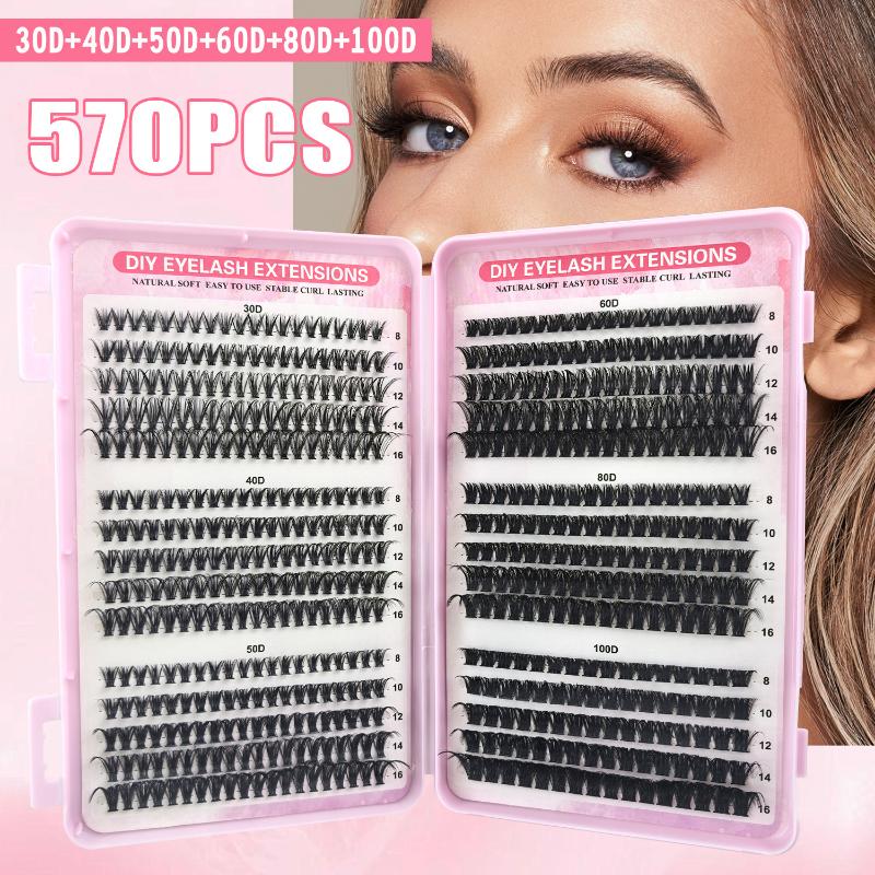 570pcs 30D/40D/50D/60D Individ - Eyelash Extension Equipment ulasan dan harga