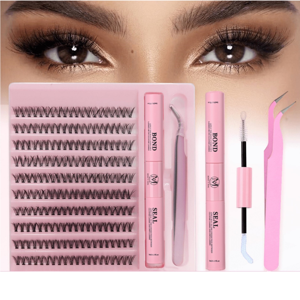 DIY eyelash extension kit 9-16 - Eyelash Extension Equipment ulasan dan harga
