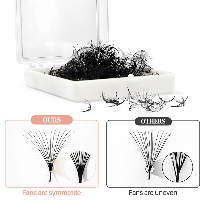 500 Premade Loose Lashes Pro M - Eyelash Extension For Asian Eyes ulasan dan harga