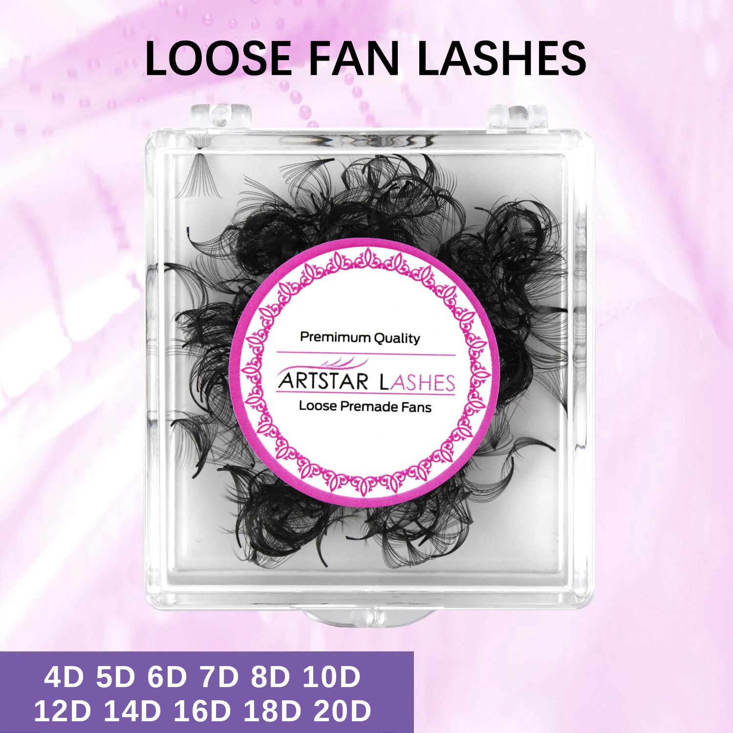 ARTSTAR 500 Fans Loose Fan Eye - Lash Fan Volume ulasan dan harga