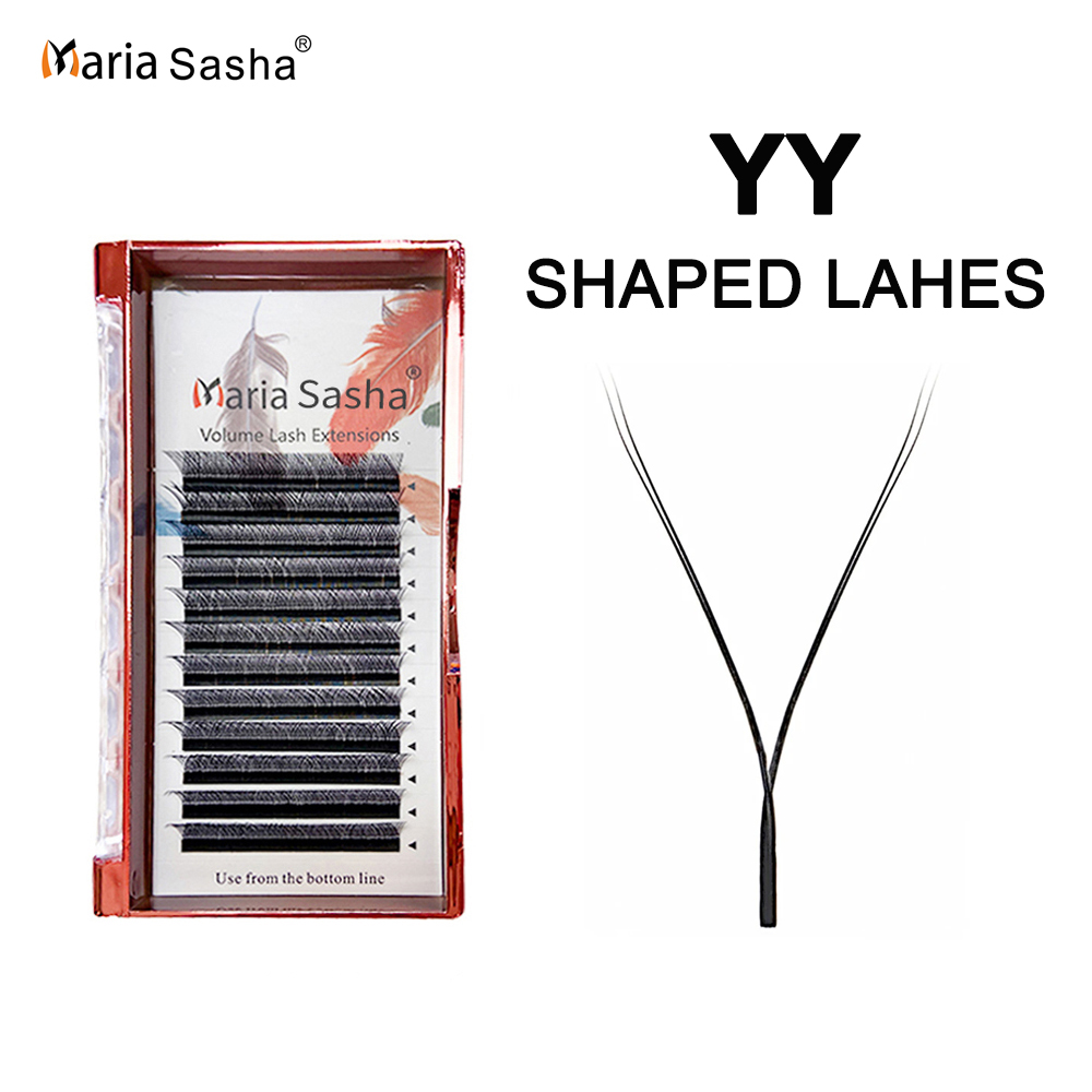 MARIA YY Shaped Eyelashes Clus - Lash Fan Volume ulasan dan harga
