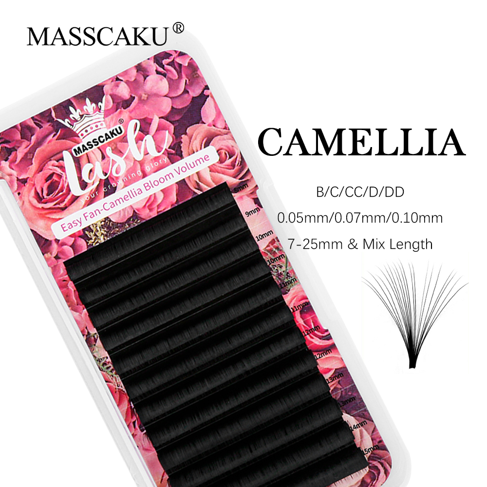 MASSCAKU New Arrival Auto Fans - Eyelash Extension C Curl ulasan dan harga