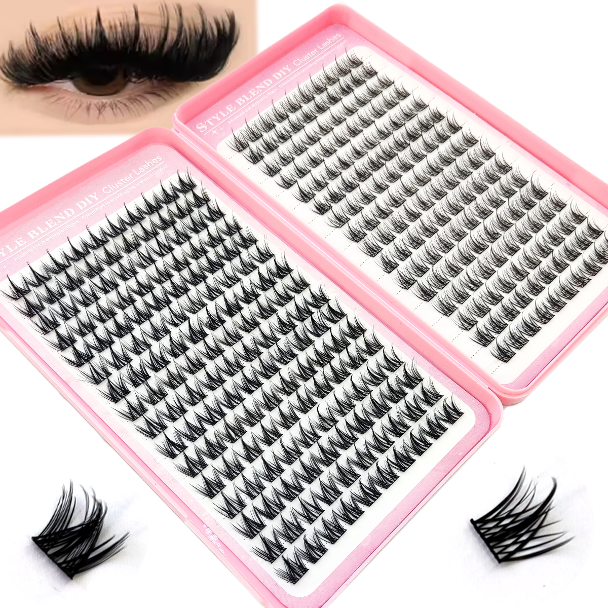 Sharp eyelash clusters, disper - Eyelash Extension Anime Style ulasan dan harga