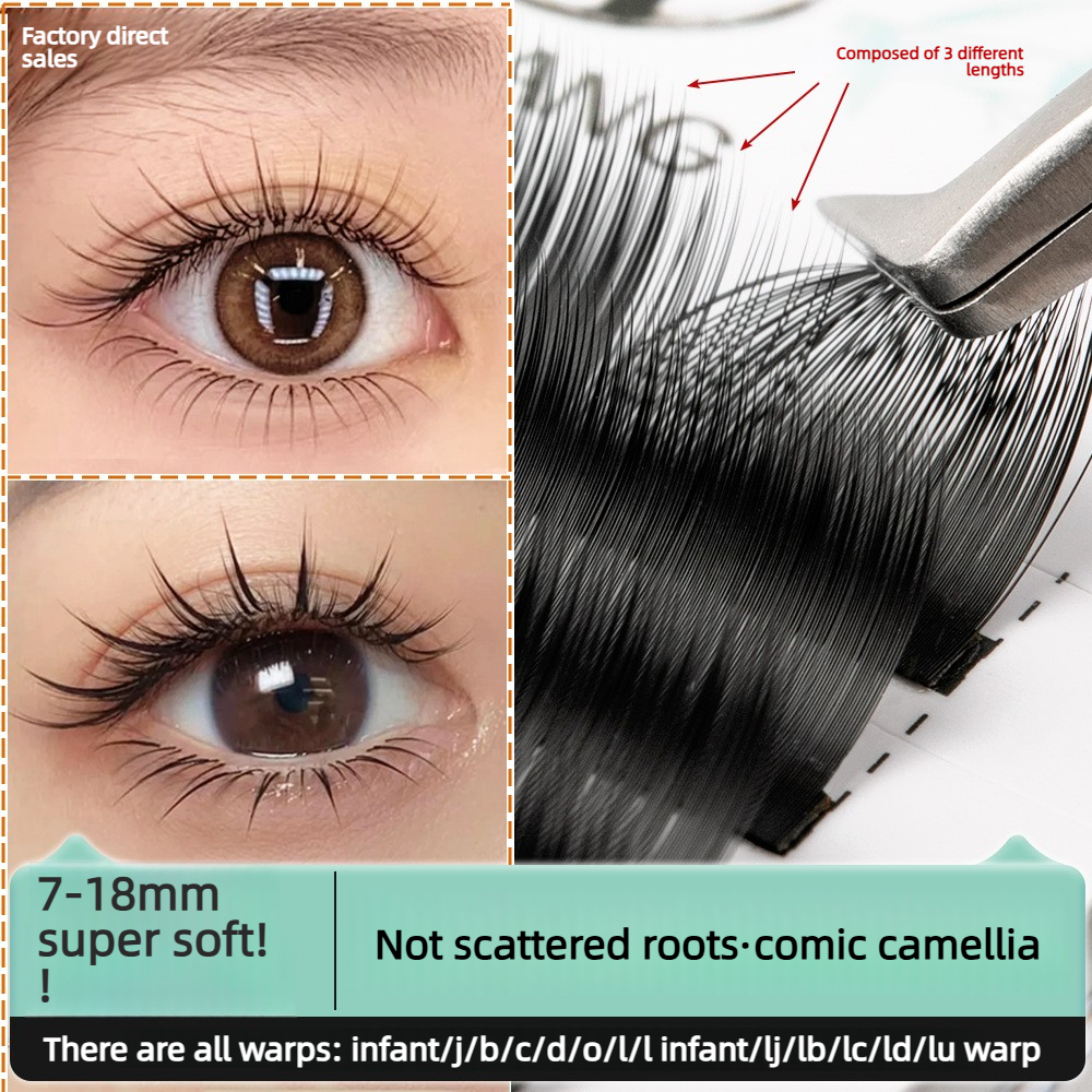 Anime Camellia Eyelashes Soft  - Eyelash Extension Anime Style ulasan dan harga