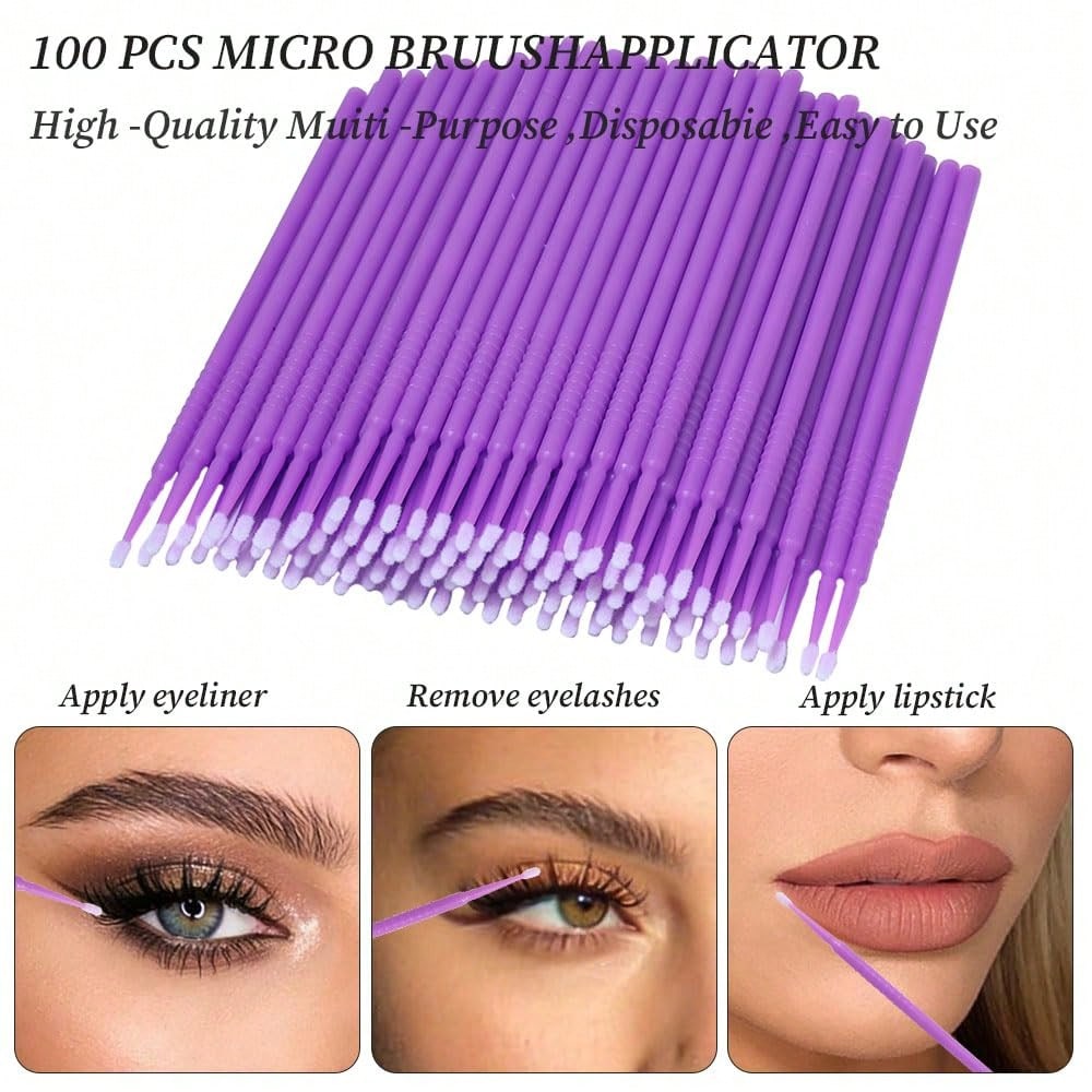 300 Pack Disposable Spoolies B - Eyelash Extensions ulasan dan harga
