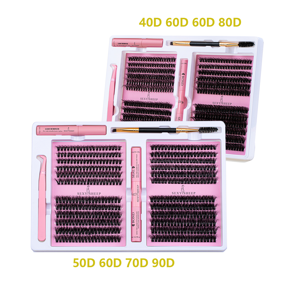 DIY False Eyelashes Clusters E - Eyelash Extension For Asian Eyes ulasan dan harga