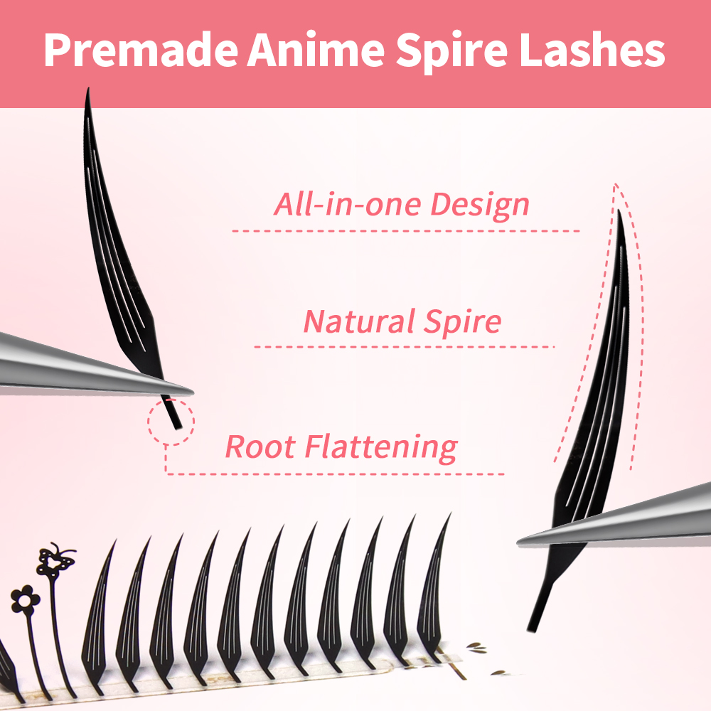 JEMEDO Comic Eyelashes Narrow  - Eyelash Extension Anime Style ulasan dan harga