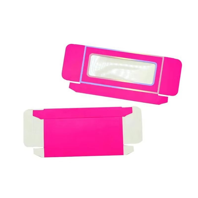 Custom Logo Pink Eyelash Box｜E - Eyelash Extension Logo ulasan dan harga