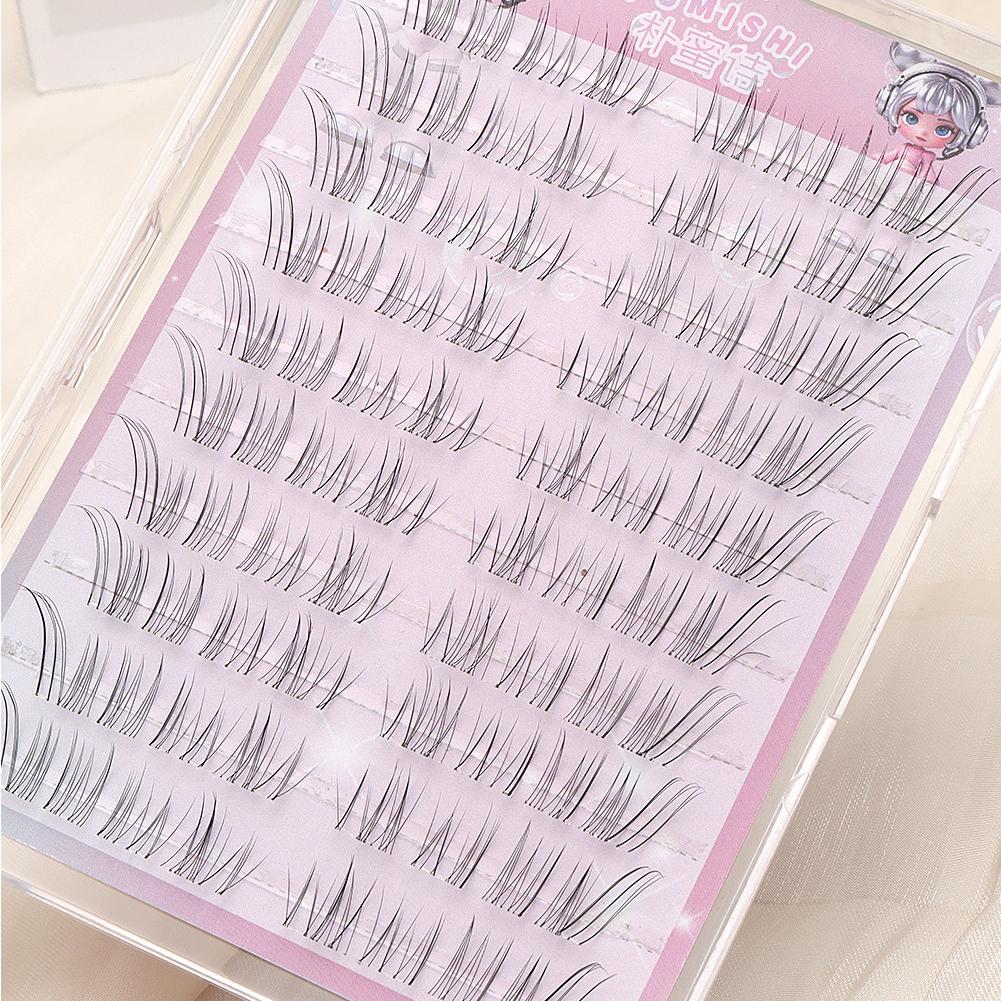 10 Rows Fox-style False Eyelas - Eyelash Extension Anime Style ulasan dan harga