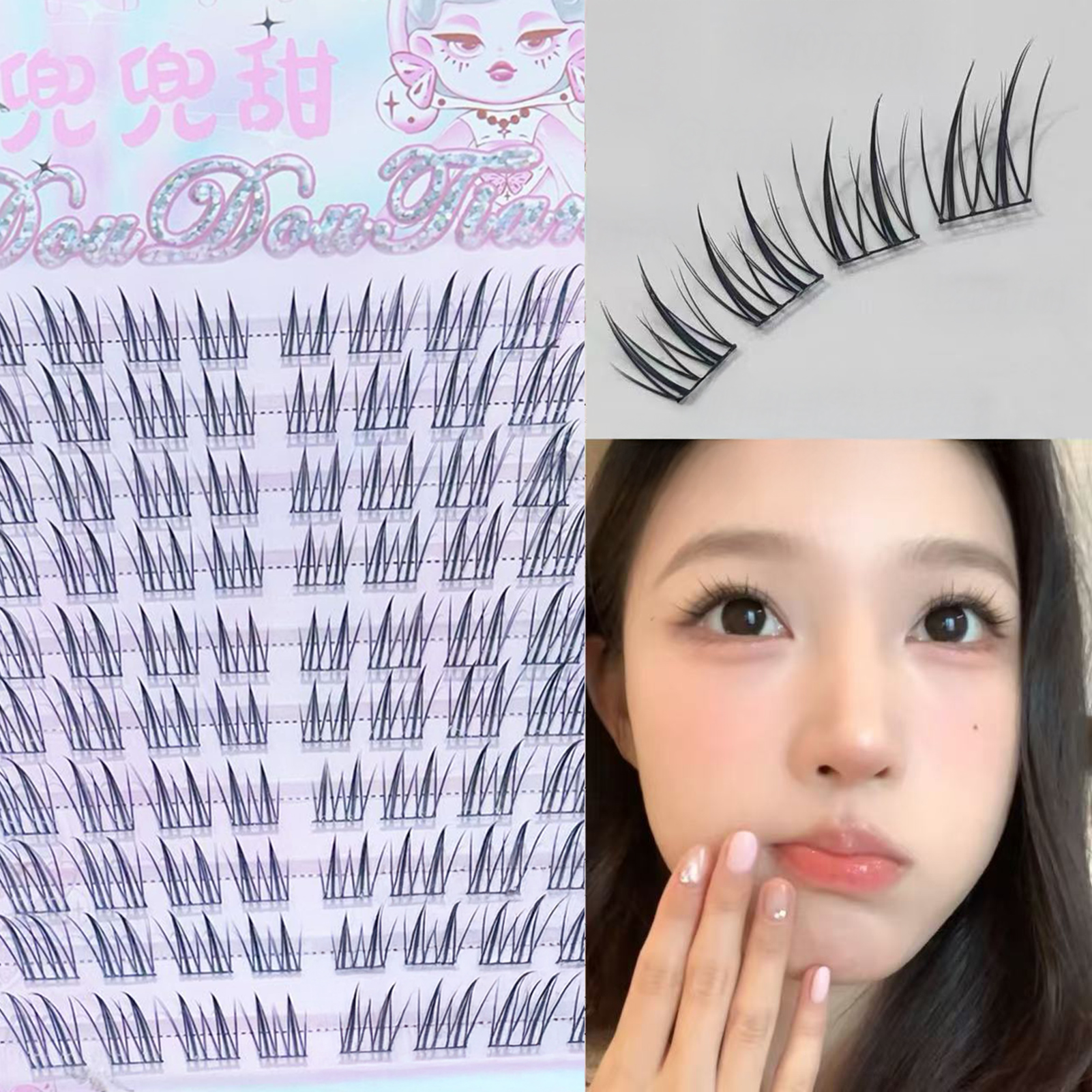 3/10 Rows Soft Individual Anim - Eyelash Extension Anime Style ulasan dan harga