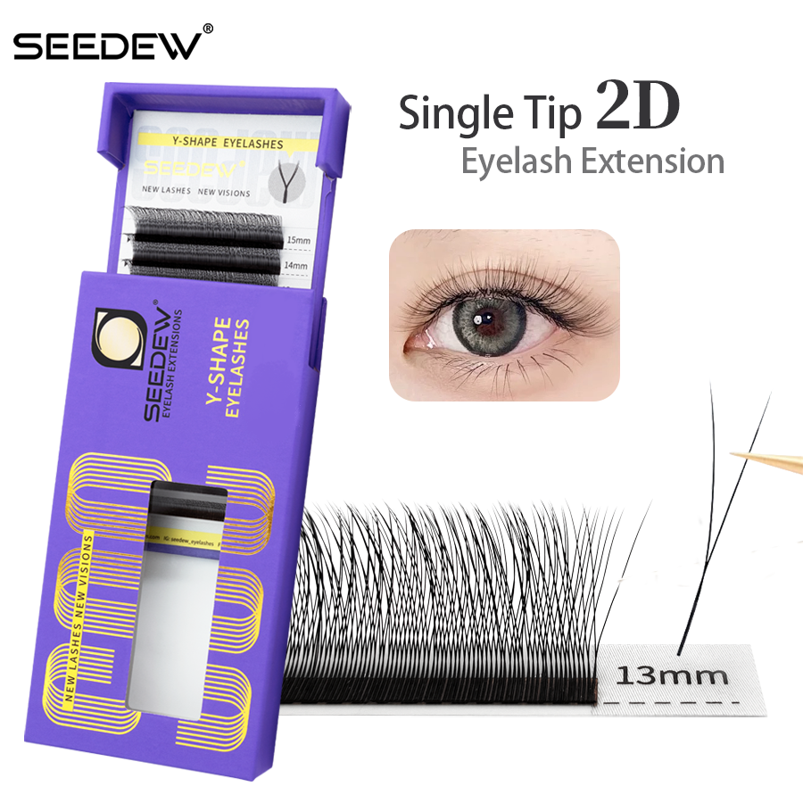 SEEDEW 0.07/0.10 Single Tip 2D - Eyelash Extension Single Lash ulasan dan harga