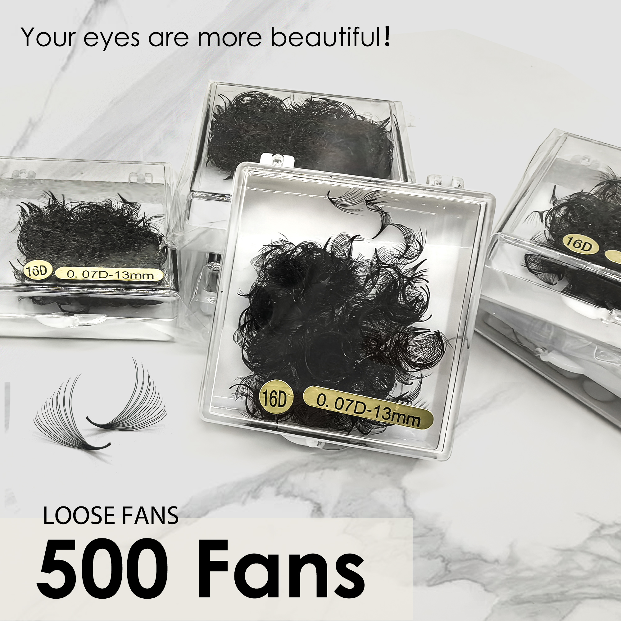 Tbestt Premade Fans Lashes 10D - Lash Fan Volume ulasan dan harga