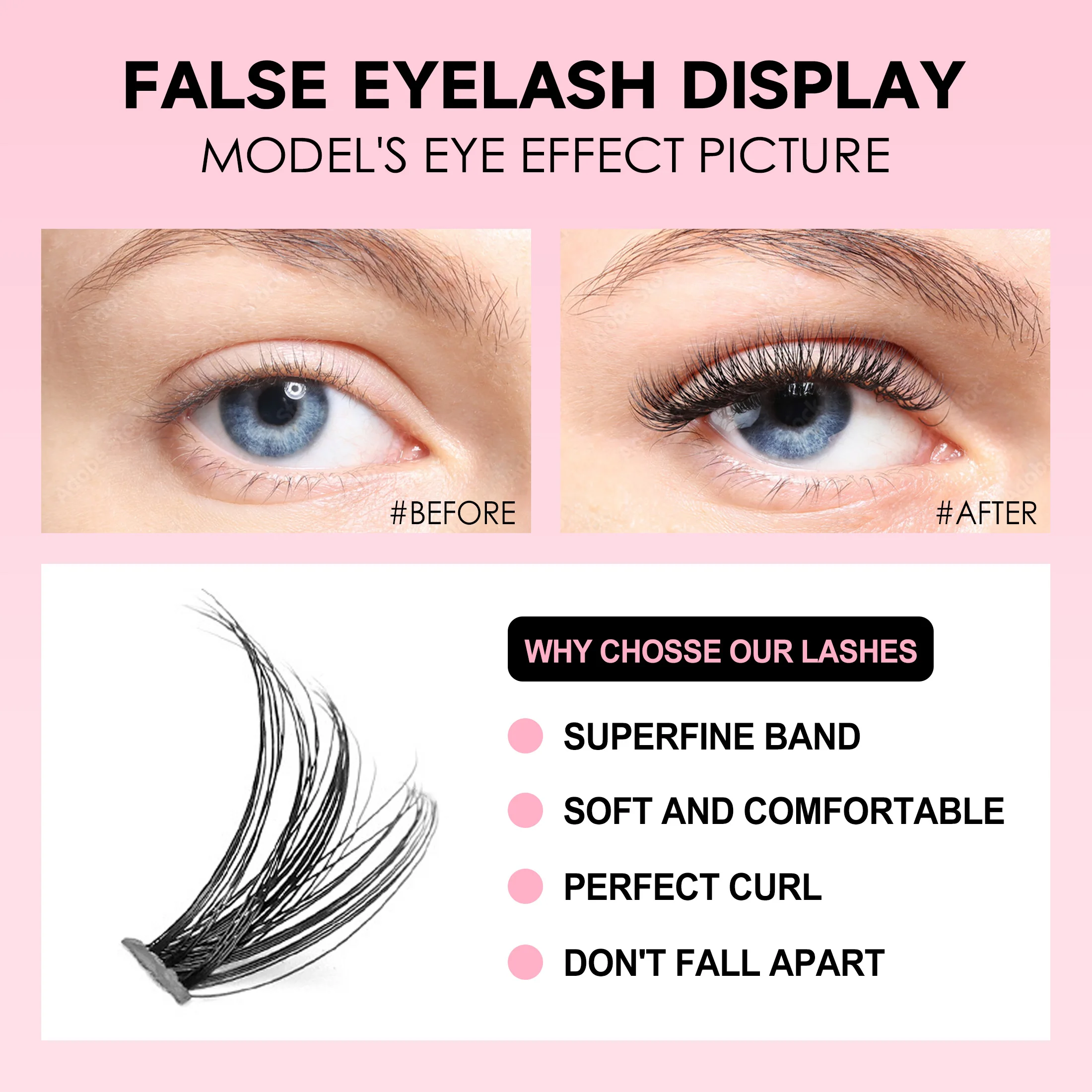 DIY Lashes Extension Kit Eyela - Eyelash Extension Equipment ulasan dan harga