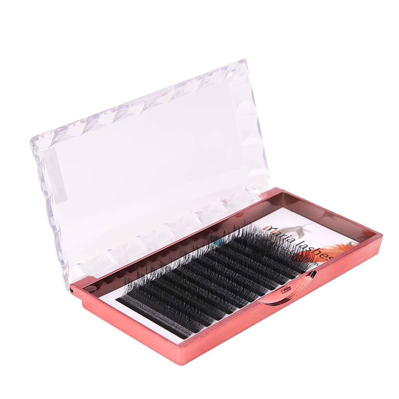 MARIA 10 Cases 4D W Shaped Bea - Eyelash Extension Logo ulasan dan harga