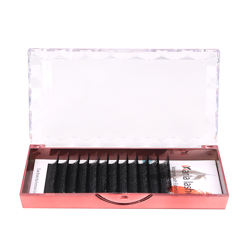 MARIA 10 Cases 4D W Shaped Bea - Eyelash Extension Logo ulasan dan harga