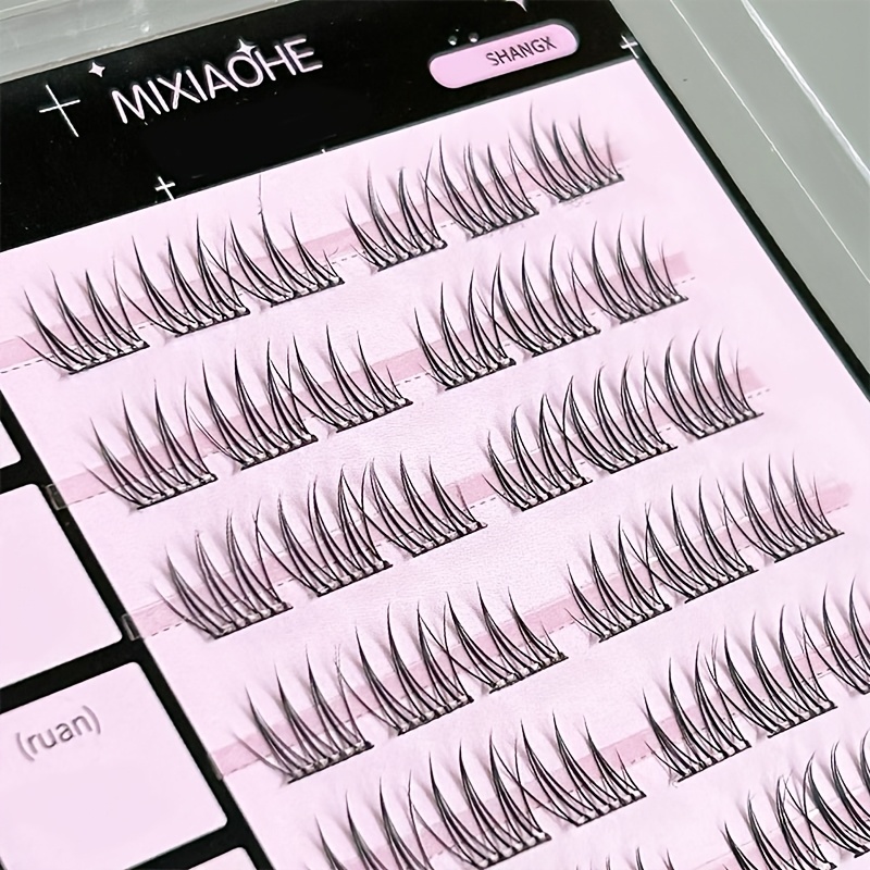 Mixiaohe K Pop Glue Free Clust - Eyelash Extension C Curl ulasan dan harga
