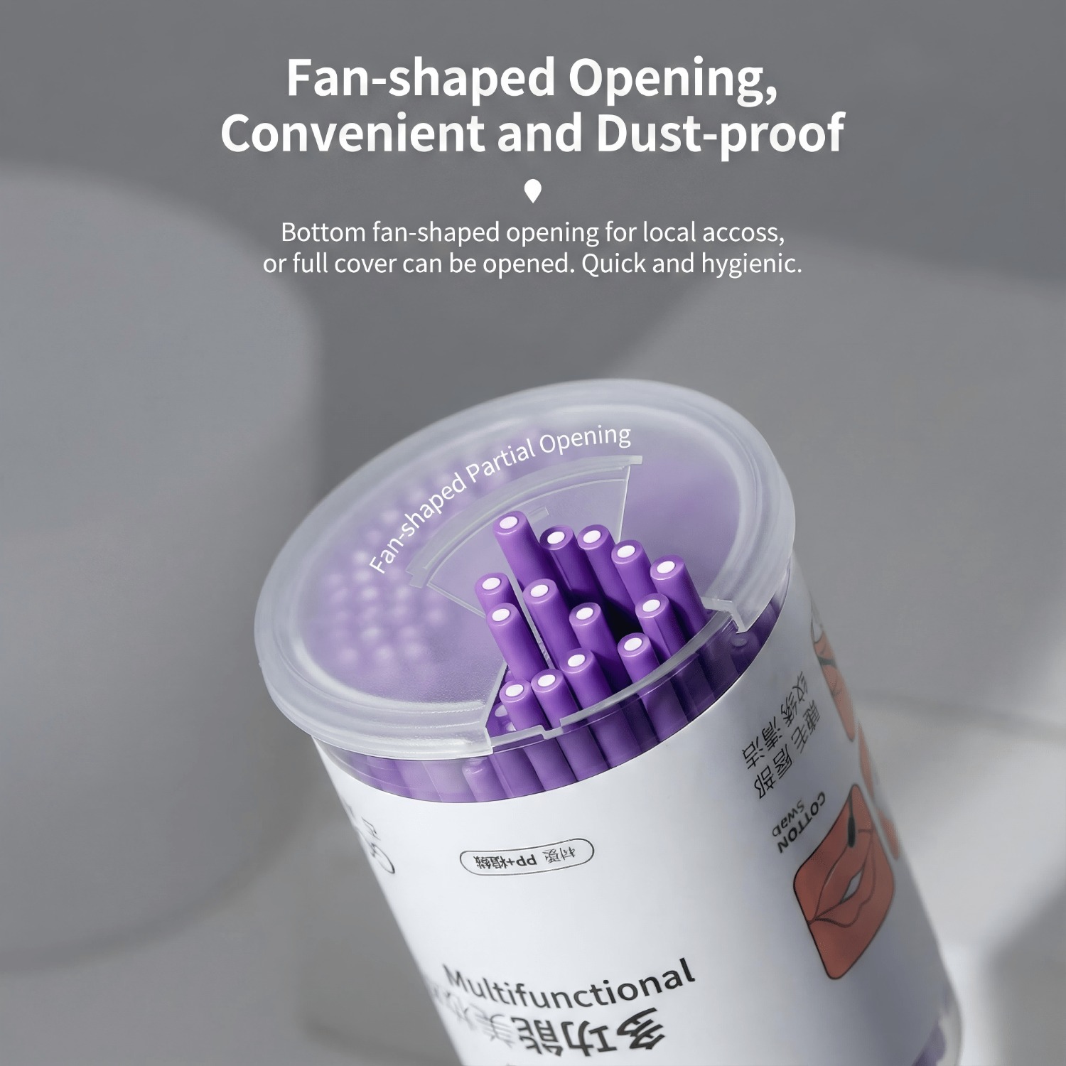100Pcs Purple Micro Brushes Po - Eyelash Extensions ulasan dan harga