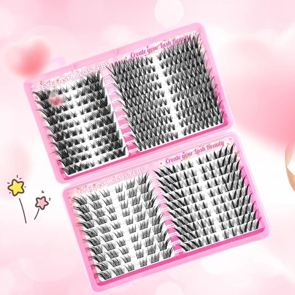 Fashion Natural Look False Eye - Eyelash Extension C Curl ulasan dan harga