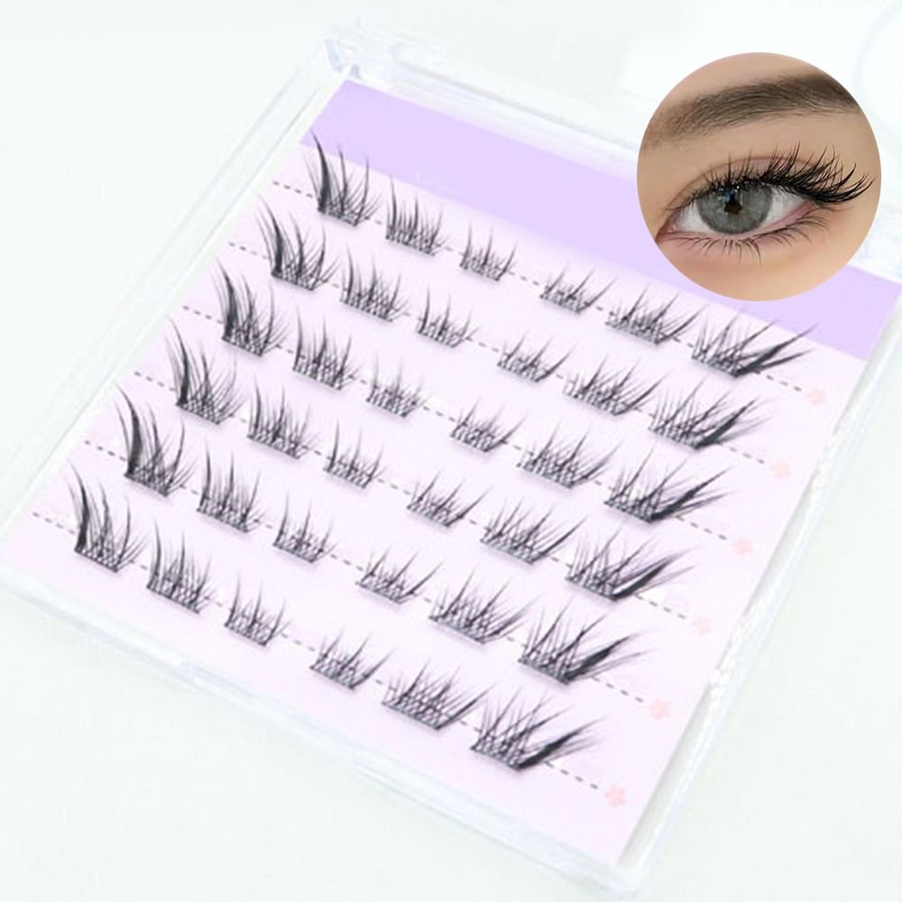 New 3D Cat Eye Self Adhesive L - Eyelash Extension C Curl ulasan dan harga