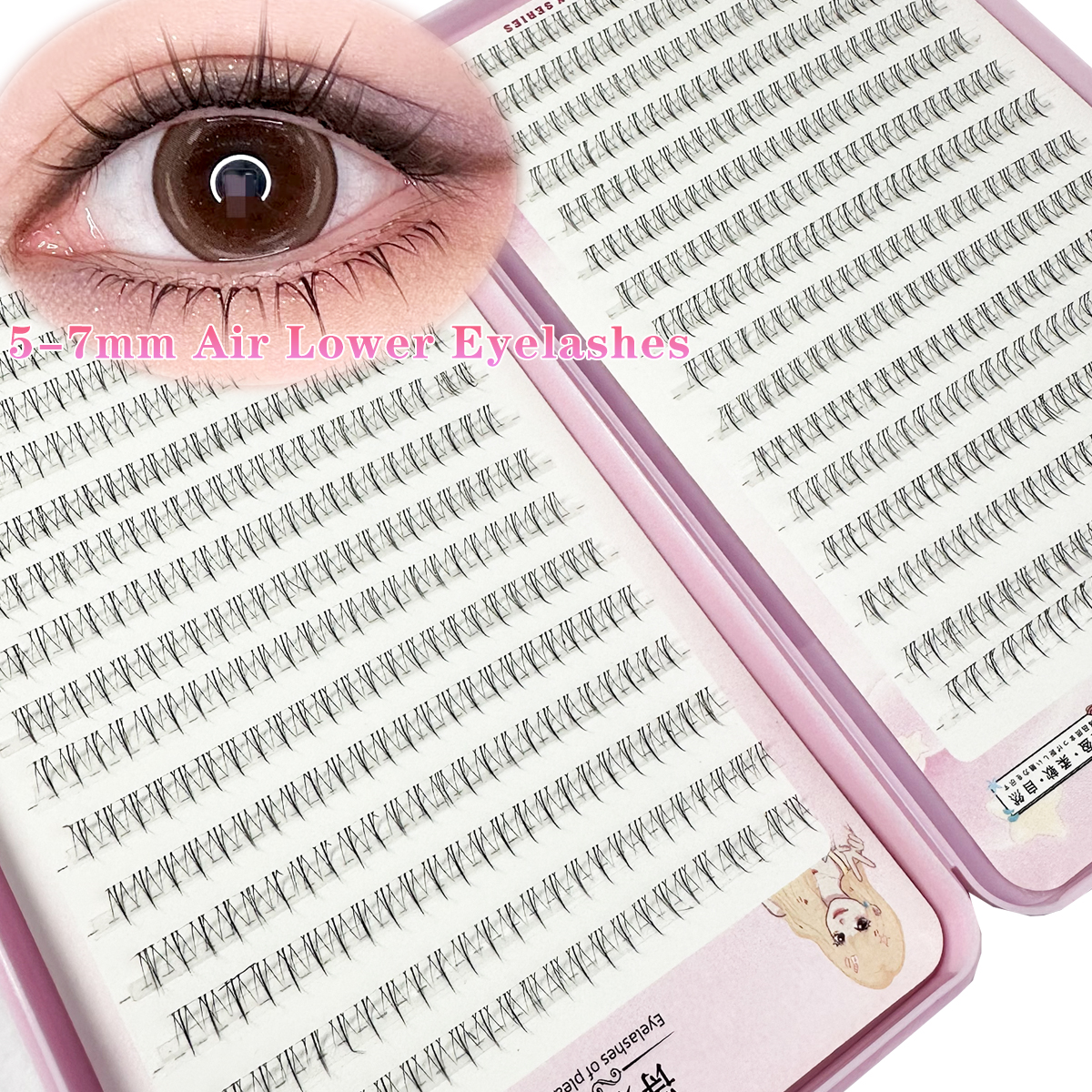 Air Lower Eyelashes Fairy Fake - Eyelash Extension Anime Style ulasan dan harga