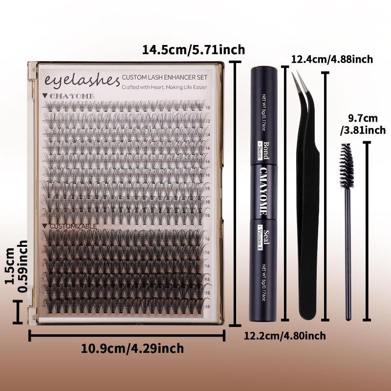 10D-100D 3D False Eyelash Kit  - Eyelash Extension Single Lash ulasan dan harga